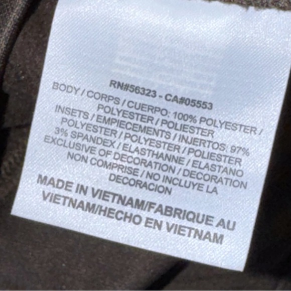 NWT Nike Golf Tour Brown Performance 1/4 Zip Lightweight Pullover Jacket Size XL - Picture 8 of 11